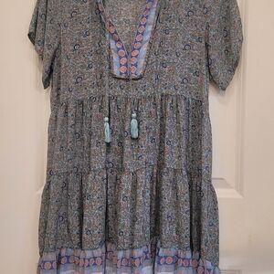 VICI Floral Patterned Dress Sz Medium
